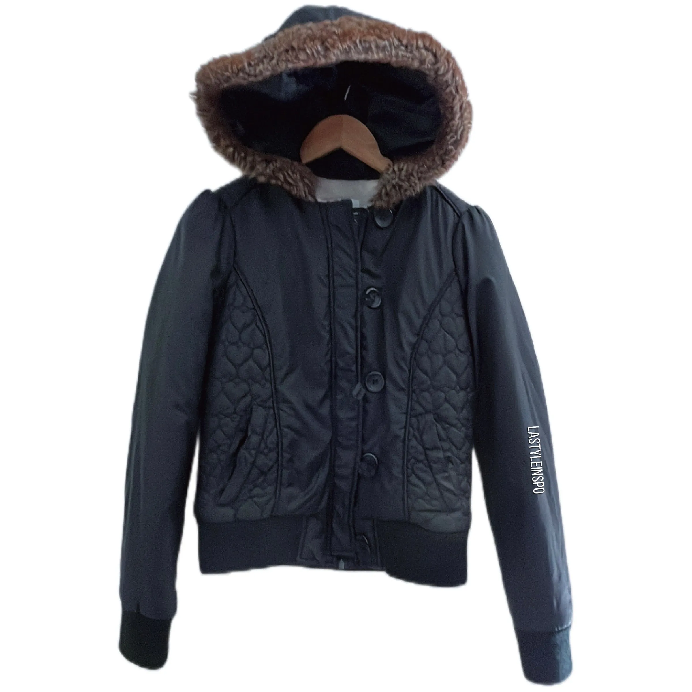 Roxy Sporty Womens Jacket Hoodie Black Size S