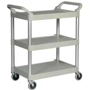 Rubbermaid Compact Utility Trolley Platinum - J859