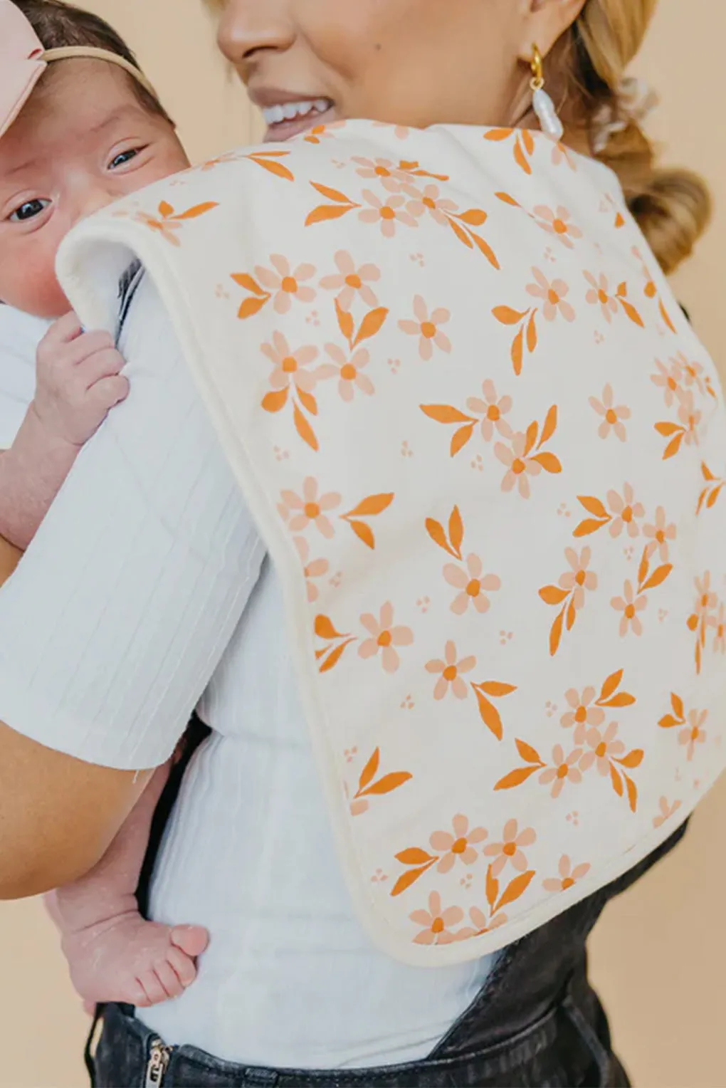 Rue Burp Cloth Set (3-Pack) | Copper Pearl