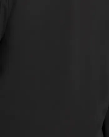 Ruffle Detail Blouse With Ties | Totally Black