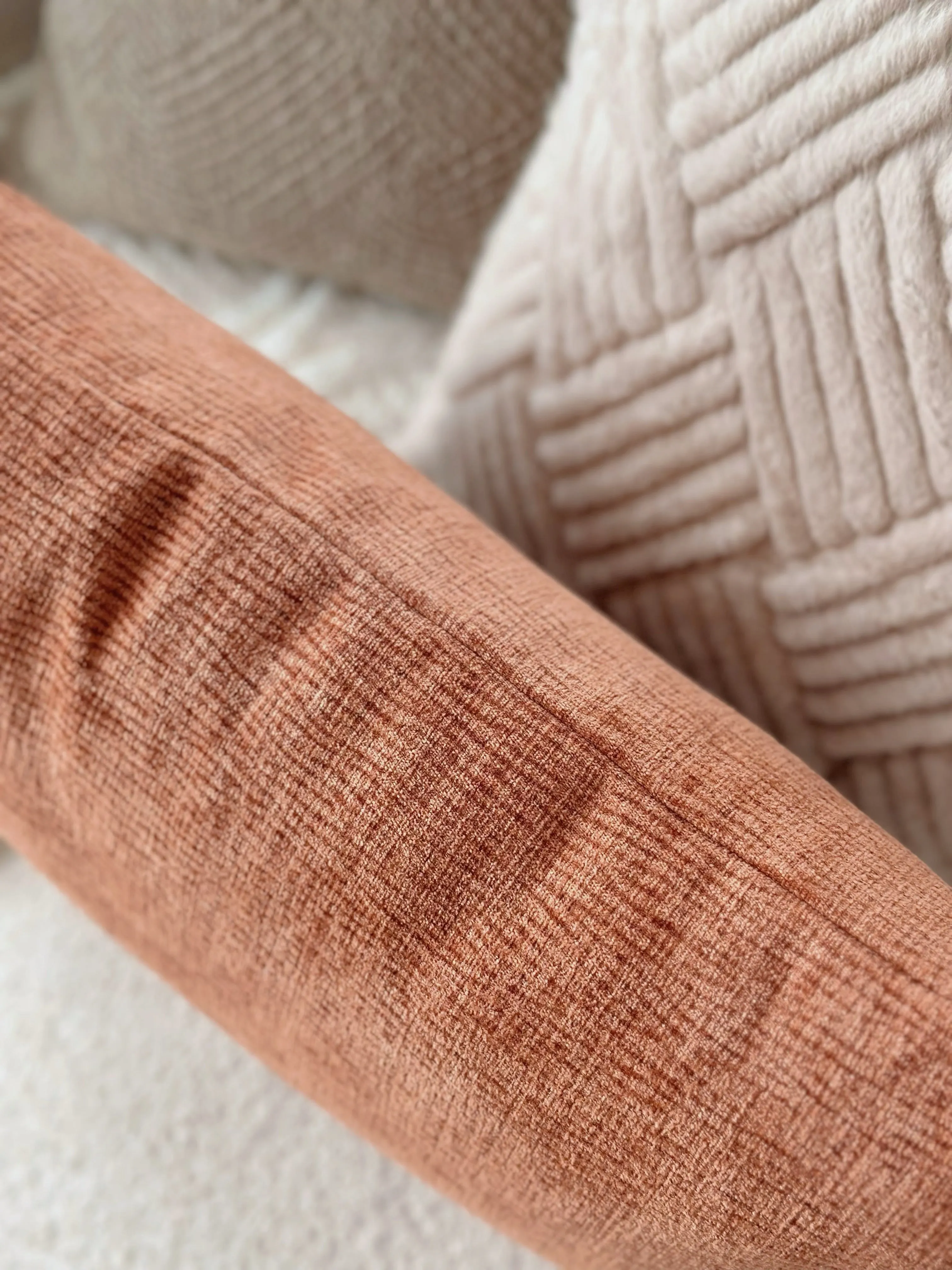 Rustic Warmth Waist Cushion Cover