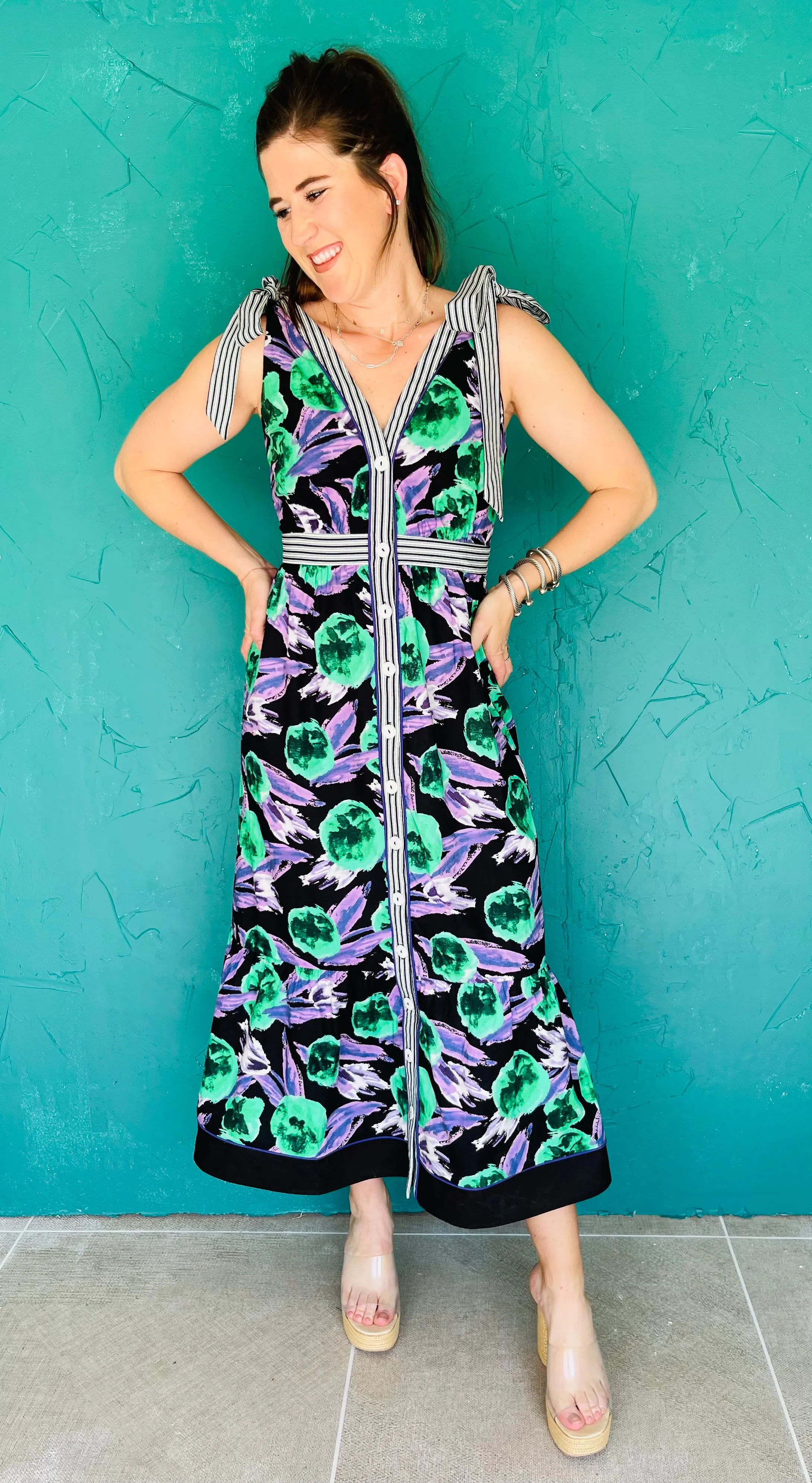 Saia Midi Dress