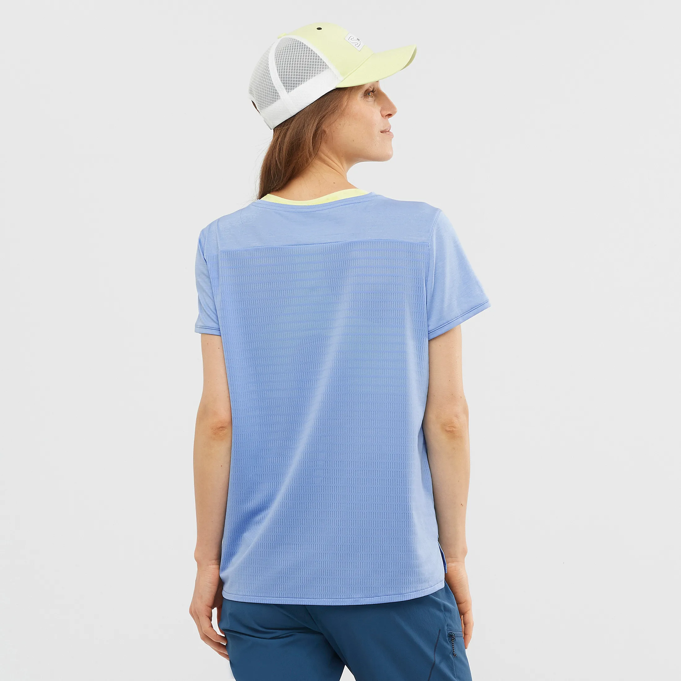 Salomon Women&#x27;s Outline Summer Tee Provence | Buy Salomon Women&#x27;s Outline Summer Tee Provence here | Outnorth