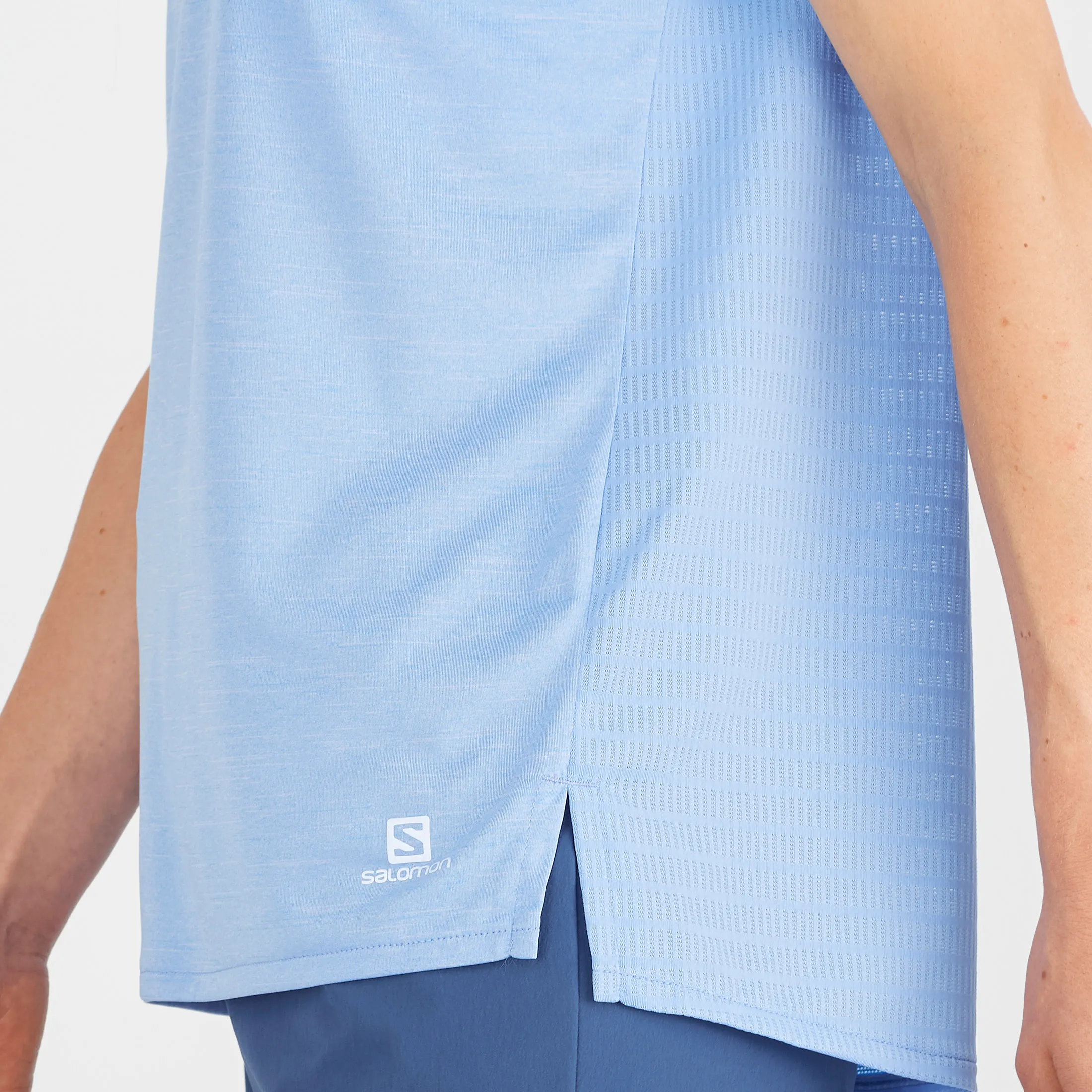 Salomon Women&#x27;s Outline Summer Tee Provence | Buy Salomon Women&#x27;s Outline Summer Tee Provence here | Outnorth