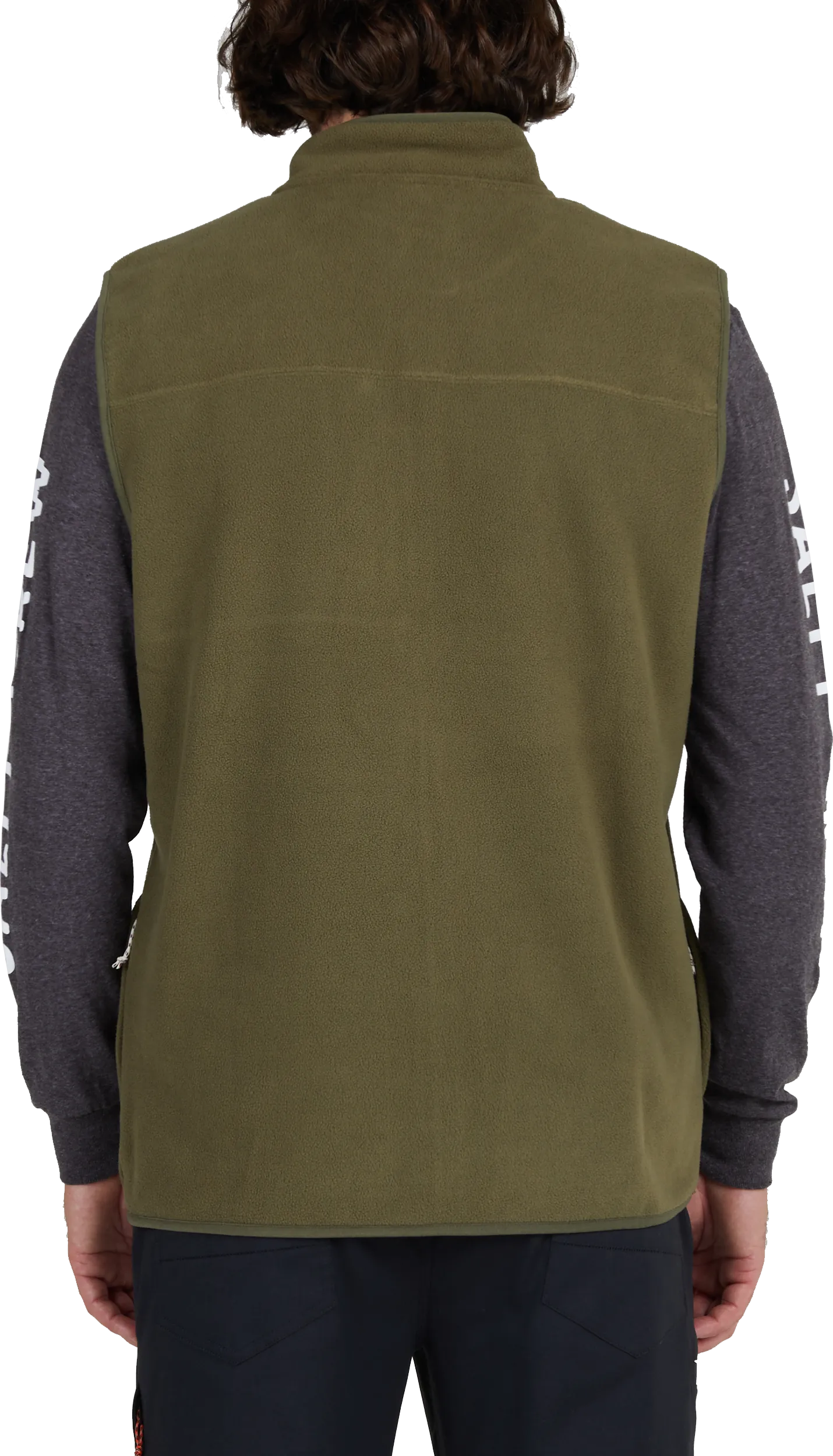Salty Crew Men&#x27;s Ebbtide Polar Fleece Vest Olive | Buy Salty Crew Men&#x27;s Ebbtide Polar Fleece Vest Olive here | Outnorth