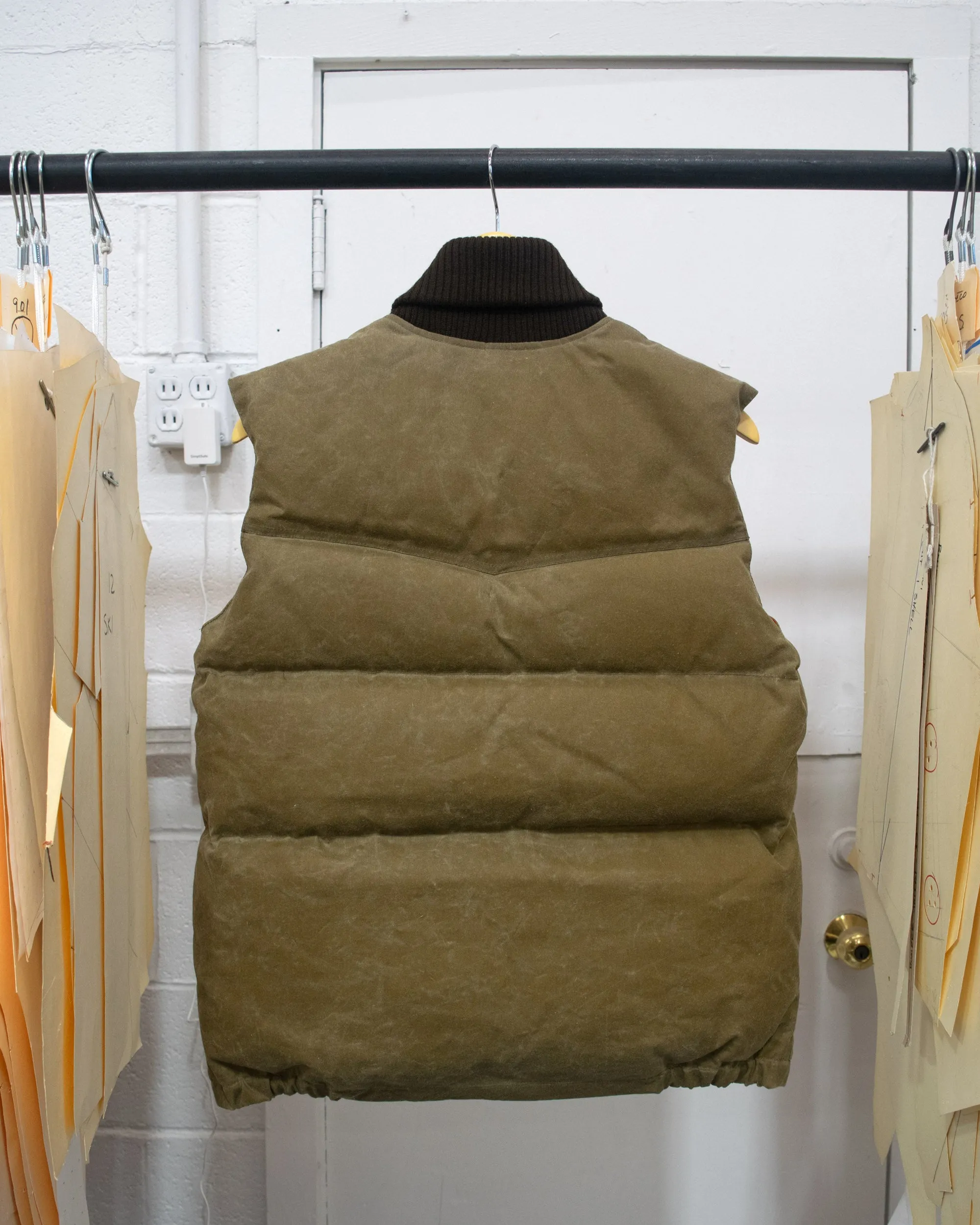 Sample Series | Italian Vest | Field Tan Wax Cotton