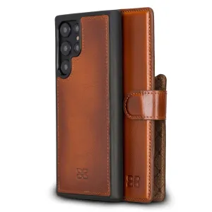 Samsung Galaxy S22 Series Leather Detachable Wallet Case - MW