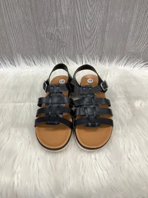 Sandals Flats By Ana In Black, Size: 8.5