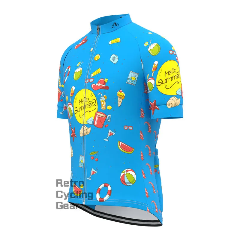Sandy Beach Short Sleeves Cycling Jersey