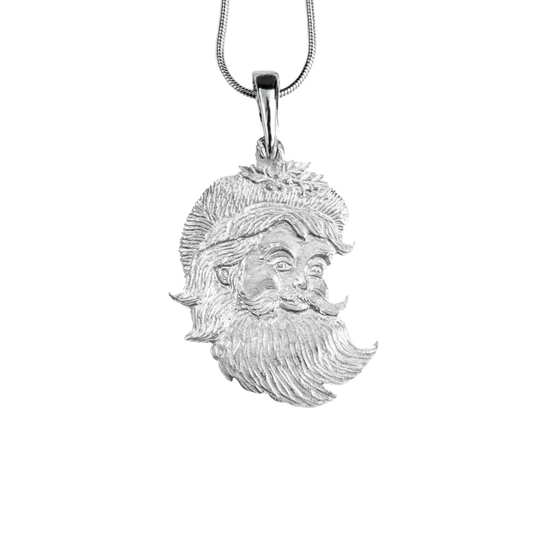 Santa Face Jewelry Gifts -Santa Face Pendant - Necklaces - Earrings - Keychain