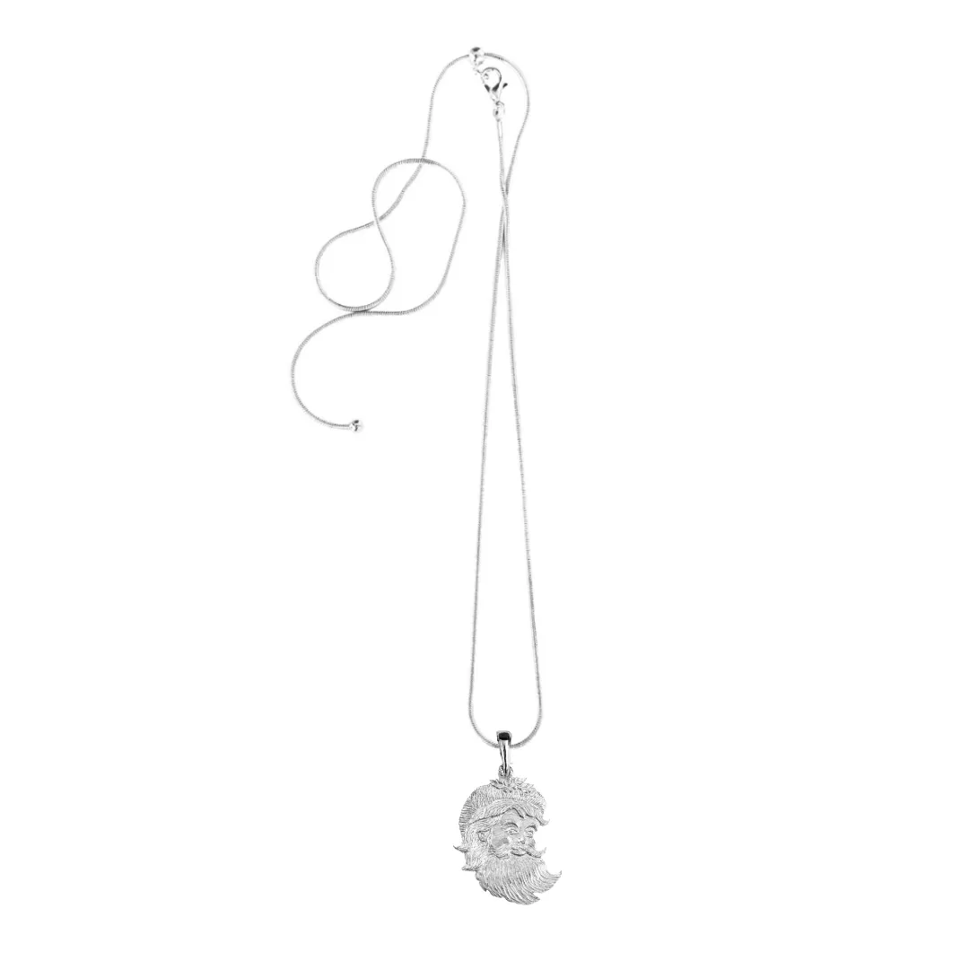 Santa Face Jewelry Gifts -Santa Face Pendant - Necklaces - Earrings - Keychain