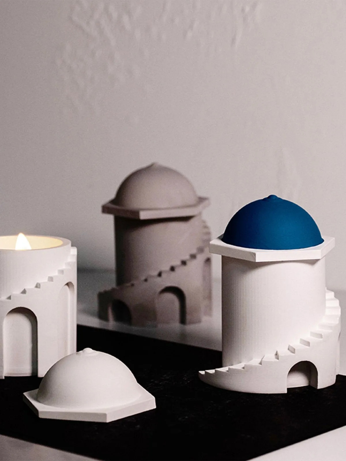 Santorini Architectural Aromatherapy Candle 4.2 Oz