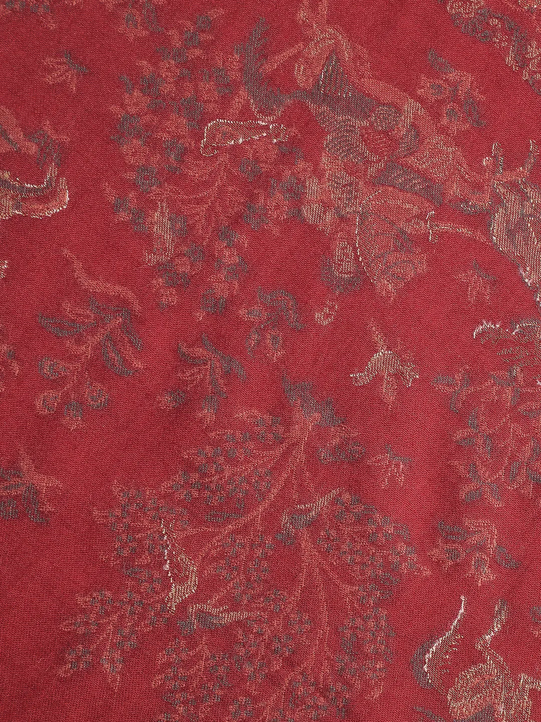 Sapphire Harmony Women Jacquard Shawl