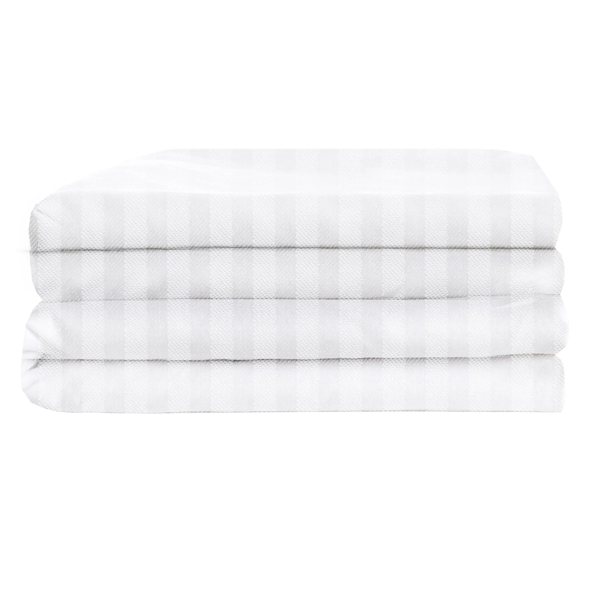 Satin Stripe Duvet Cover & Pillow Set