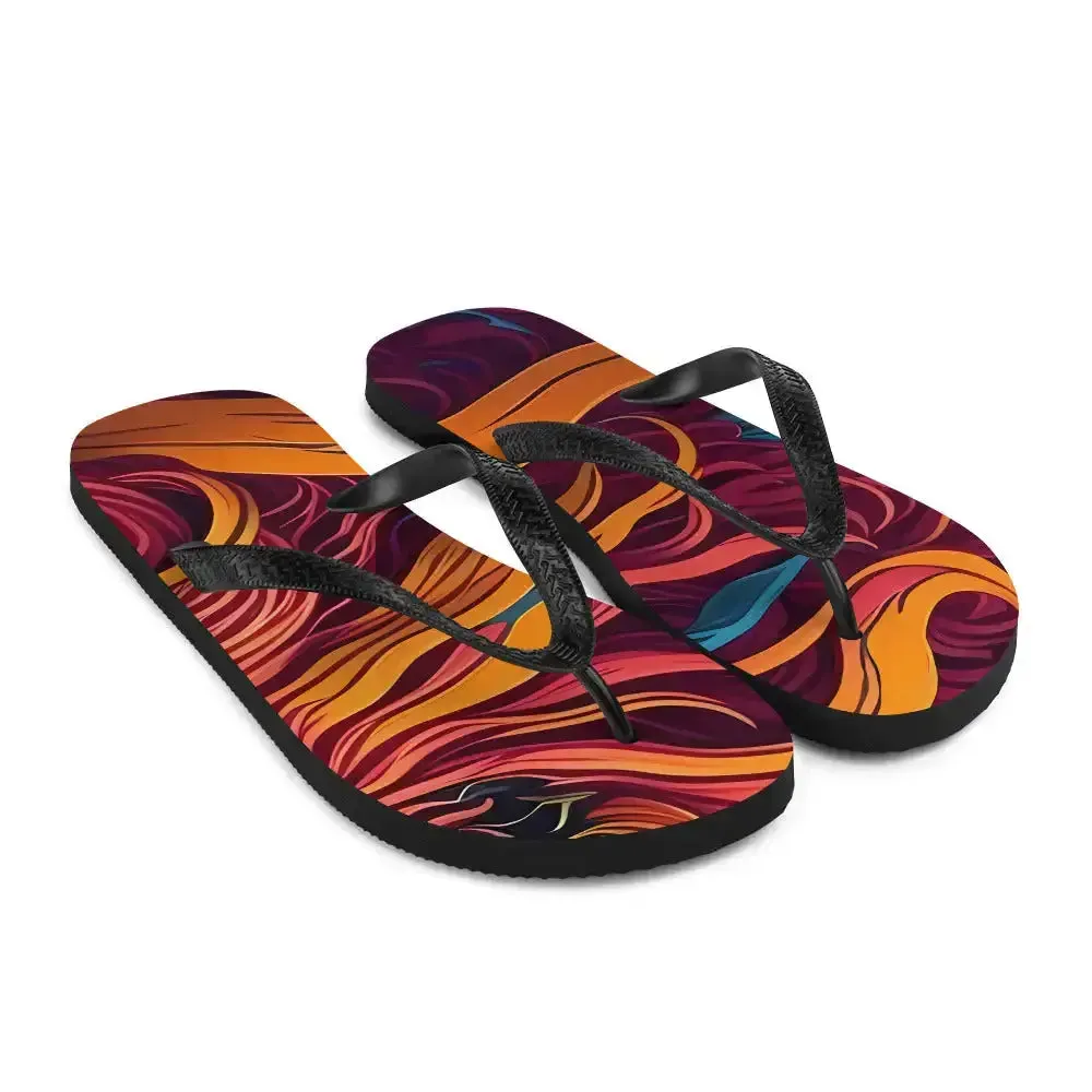 Savage stride flip-flops