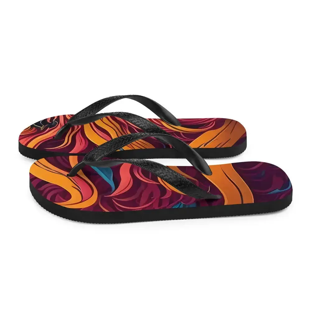 Savage stride flip-flops