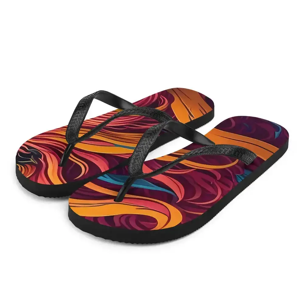 Savage stride flip-flops