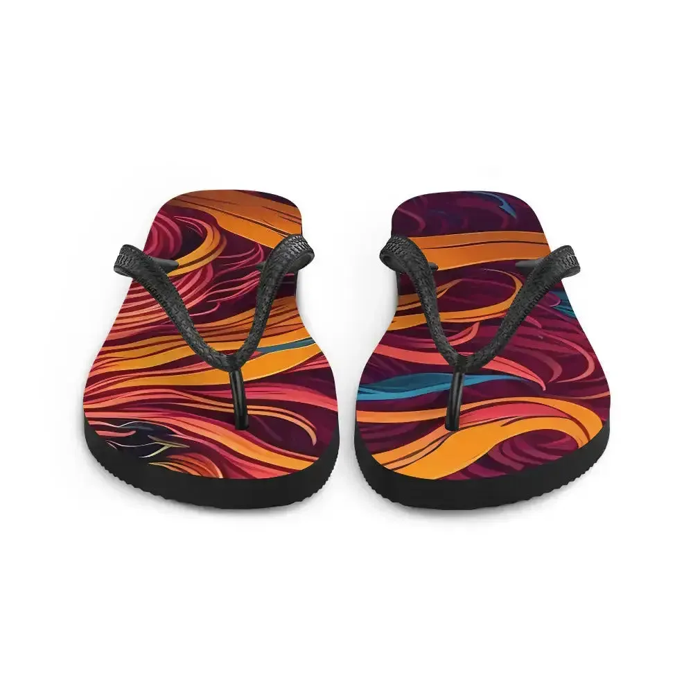 Savage stride flip-flops