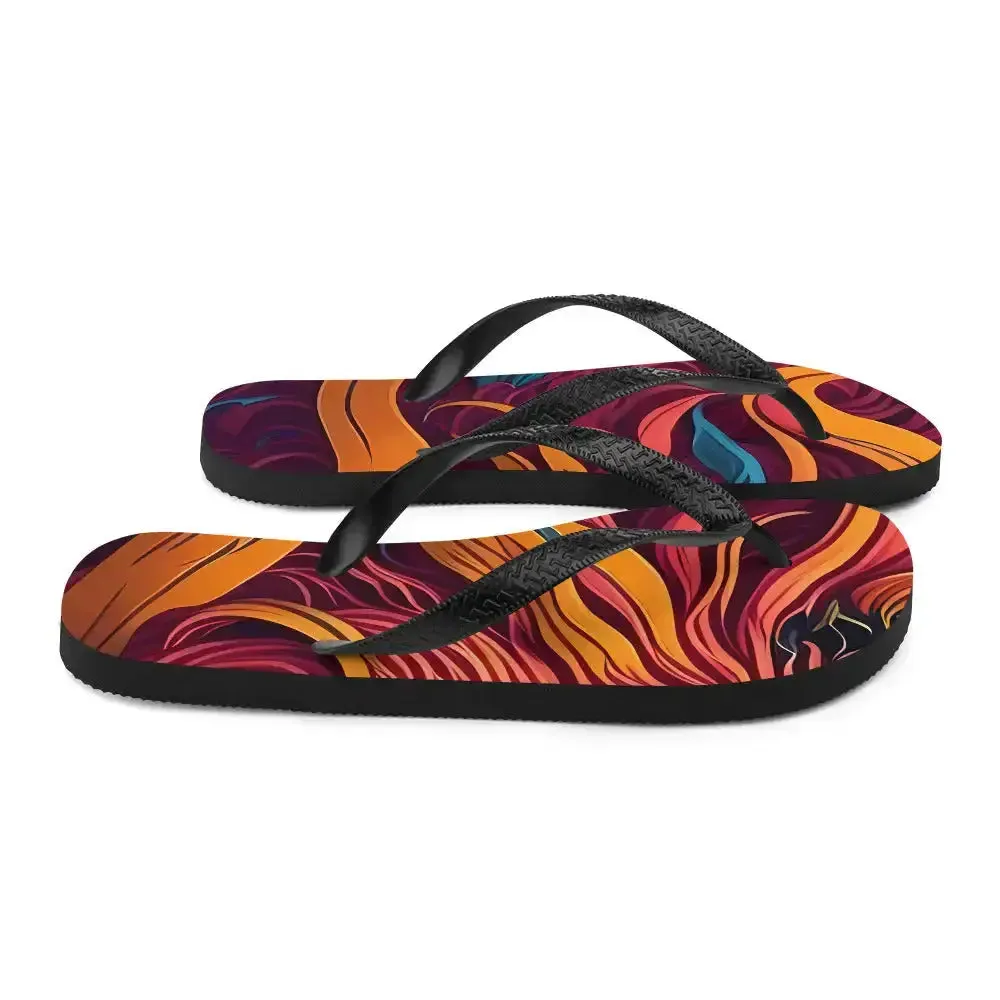Savage stride flip-flops