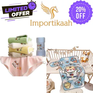 Save Big: Importikaah Baby Bedding & Towel Bundle