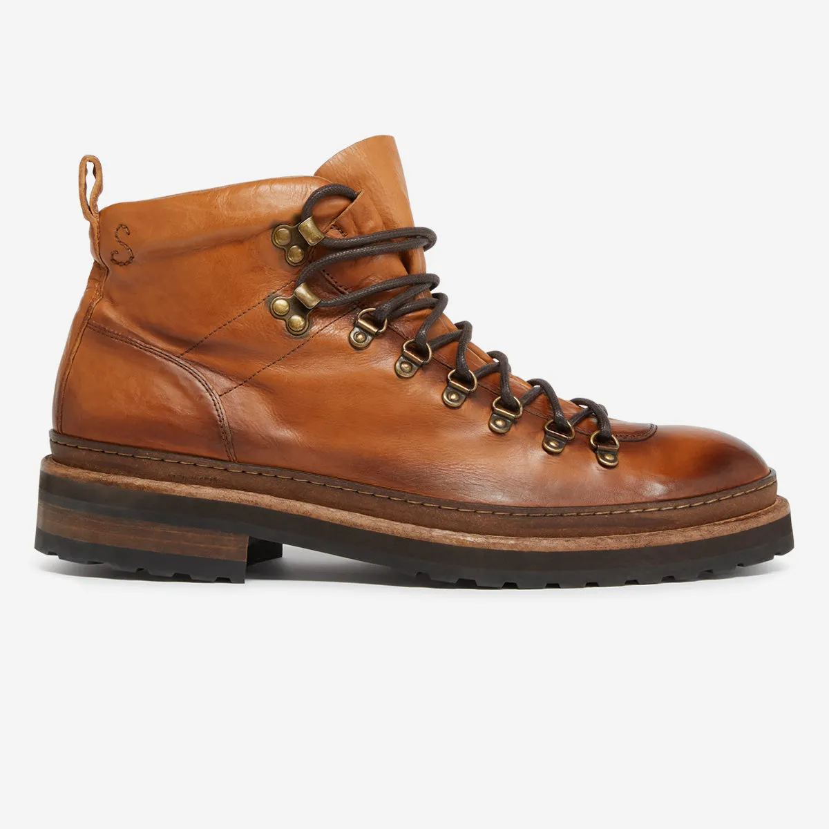 Scarpone Dark Tan