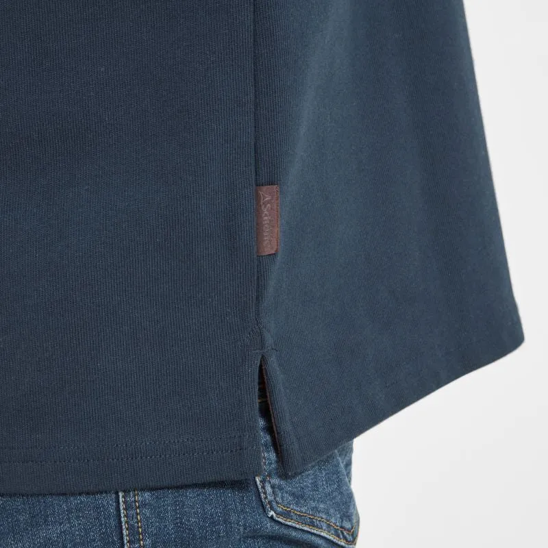 Schoffel Exeter Heritage 1/4 Zip Jumper - Grey