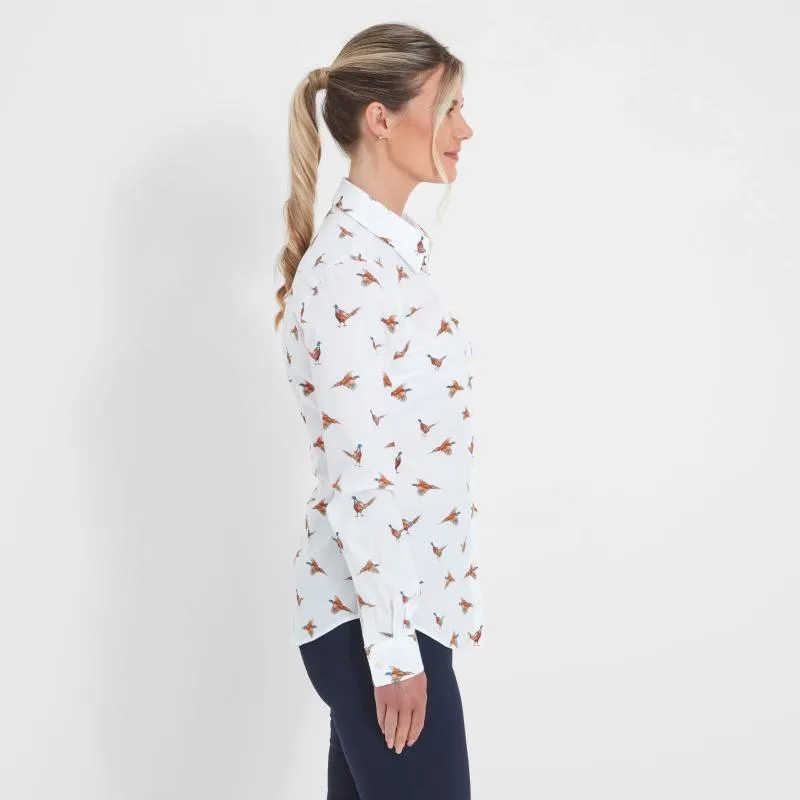 Schoffel Ladies Norfolk Shirt - Pheasant