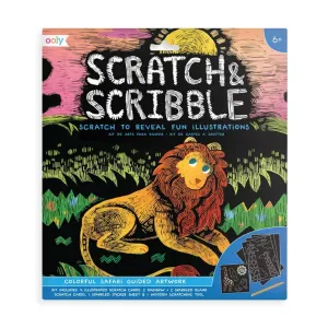 Scratch & Scribble, Colorful Safari