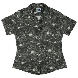 Scripted Ink Curvy Button Up Shirt