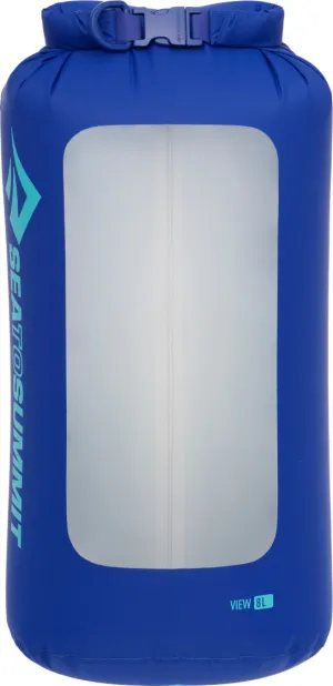 Sea To Summit Lightweight Eco View Dry Bag 8L Surf | Buy Sea To Summit Lightweight Eco View Dry Bag 8L Surf here | Outnorth