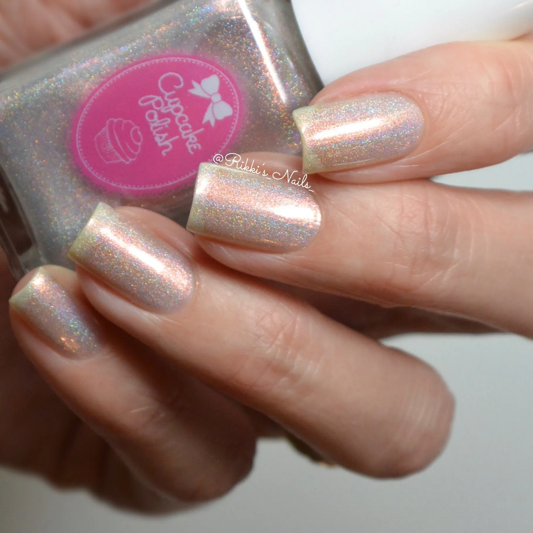 Secret Ingredient - Holographic Topcoat with color shifting Aurora Shimmers