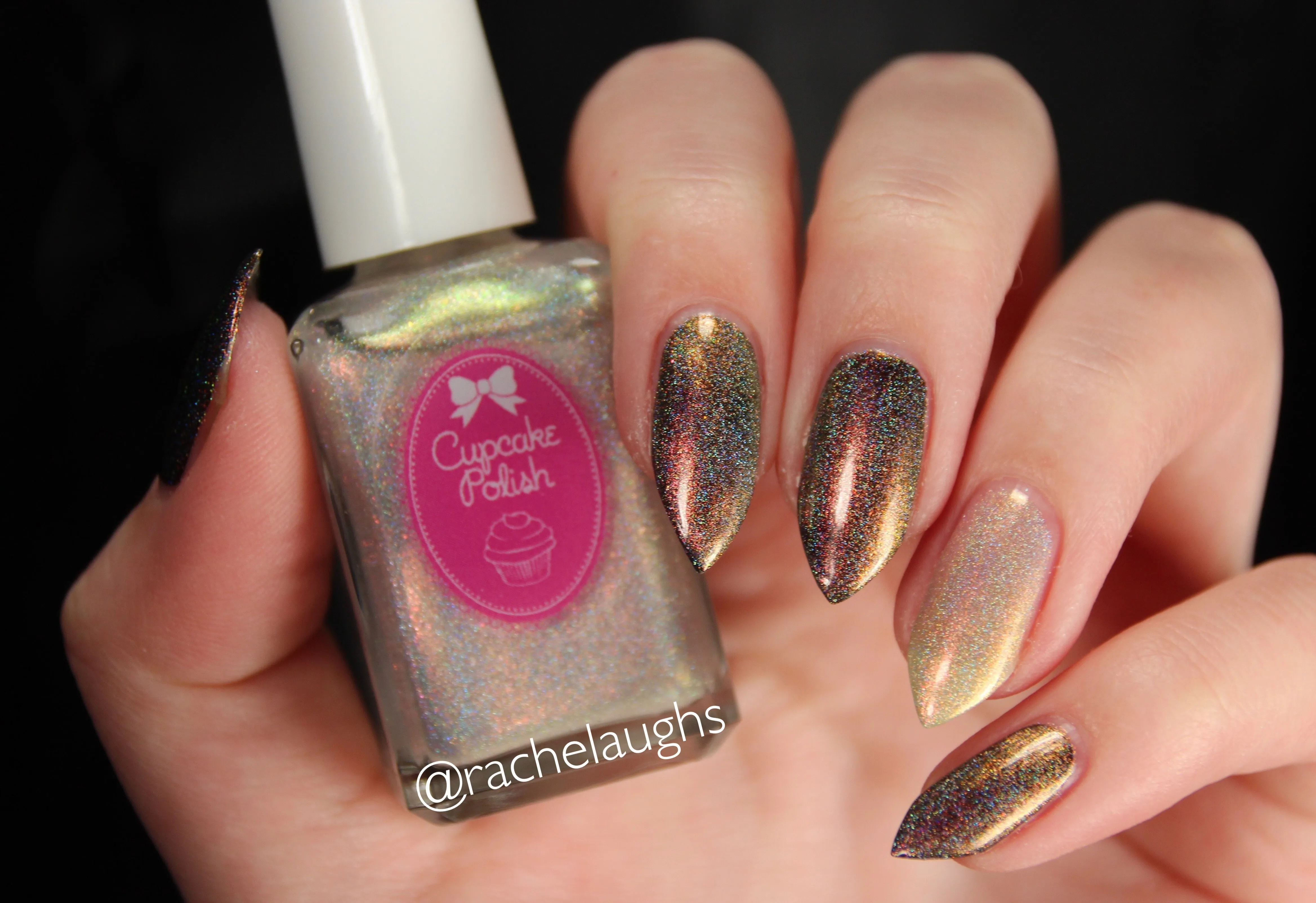 Secret Ingredient - Holographic Topcoat with color shifting Aurora Shimmers