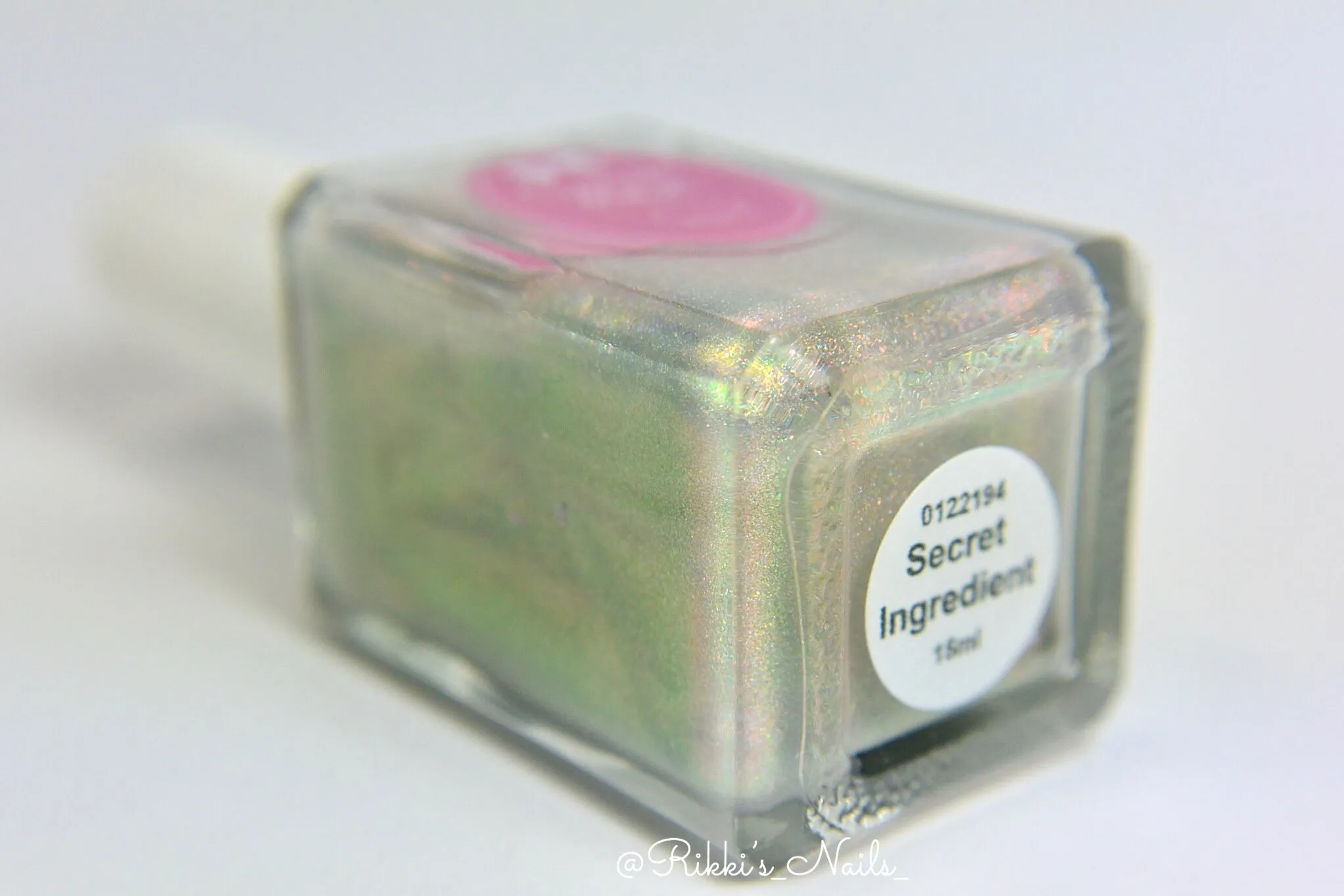 Secret Ingredient - Holographic Topcoat with color shifting Aurora Shimmers