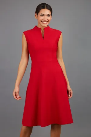 Seed Rio High Split Neckline Swing Dress