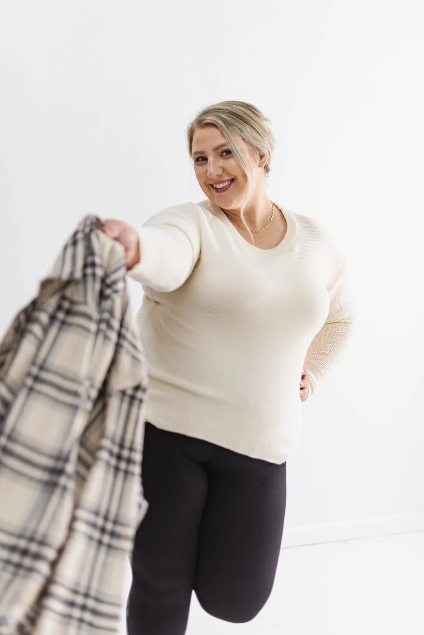 Seeing Stars Curvy Boyfriend Fit Sweater
