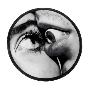 Seletti Toiletpaper Round Rug  Eye & Mouth