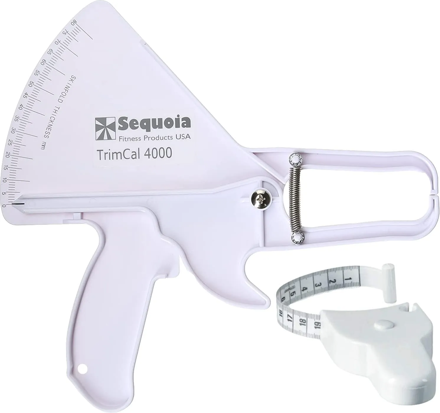 Sequoia Fitness Trimcal 4000 Fat Caliper & Body Tape Bundle
