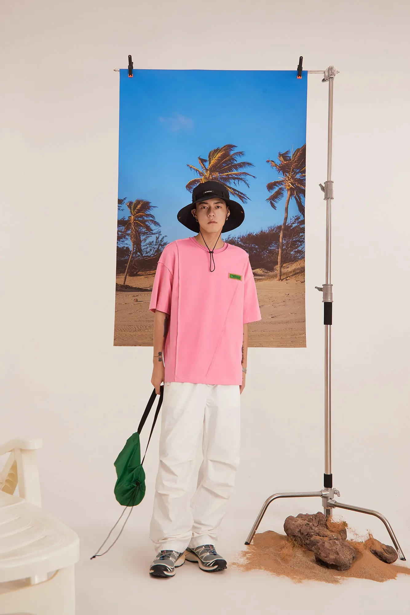 Sewing Lines Loosefit T-Shirt