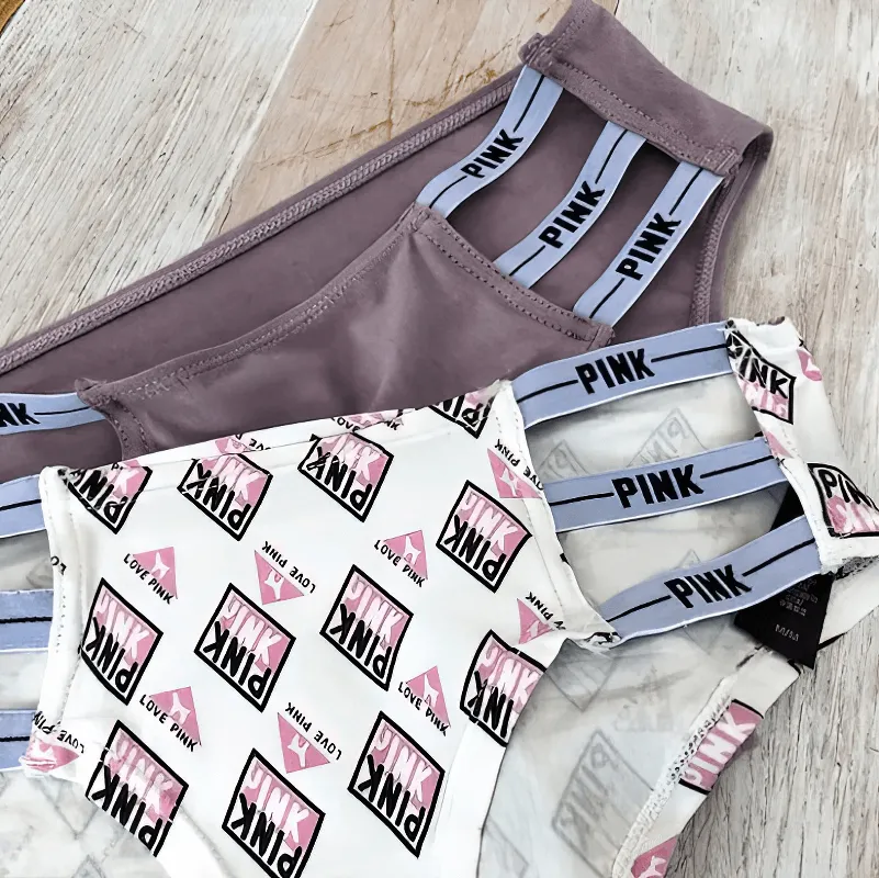 Sexy Sports Women's Briefs with Side Stripes Low Rise - SF0700