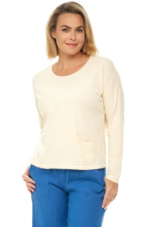 Shadow Stripe Boxy Top