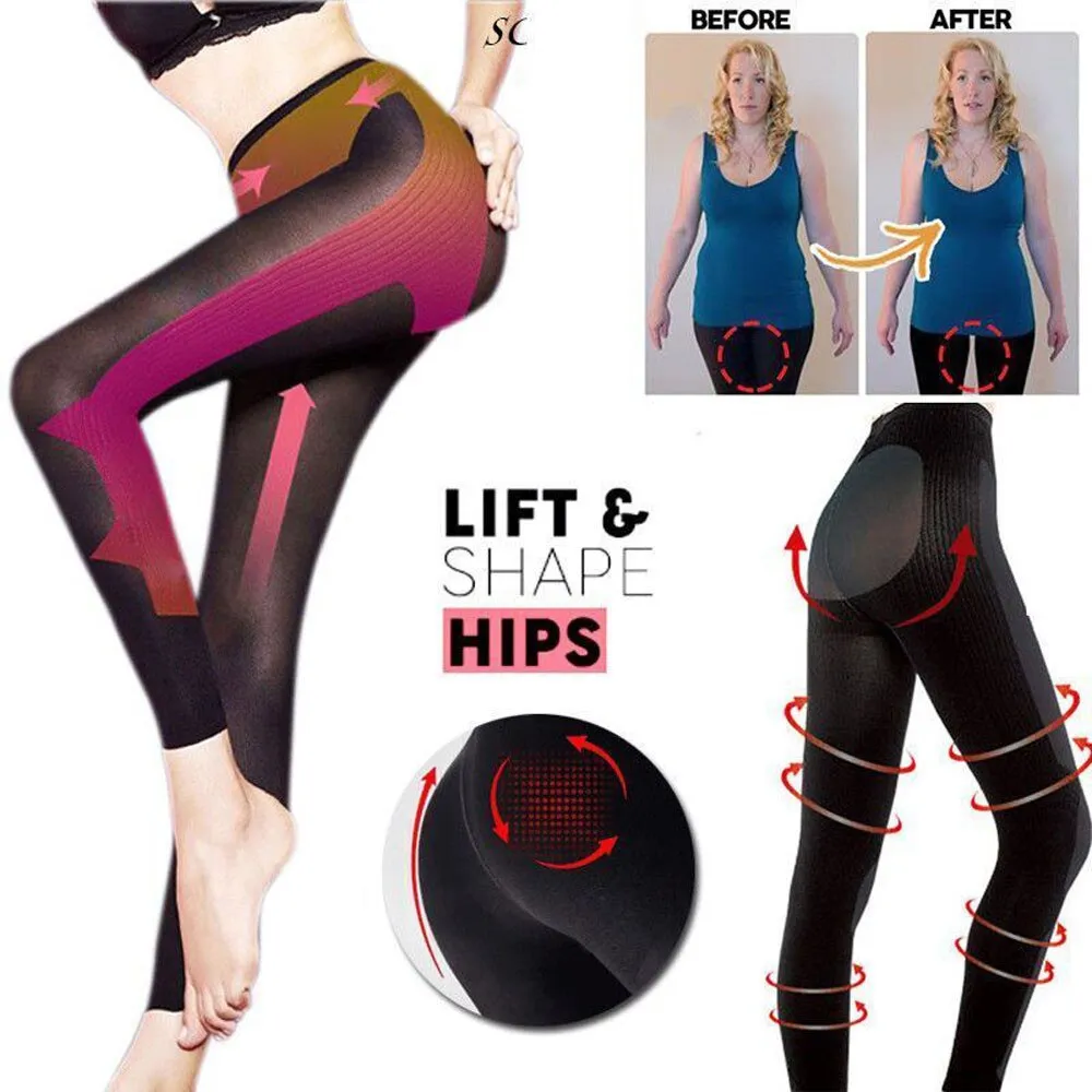 shaper control Pants Sculpting Sleep Leg Shaper Panties Legging Socks Women Body Shaper Pants d90424