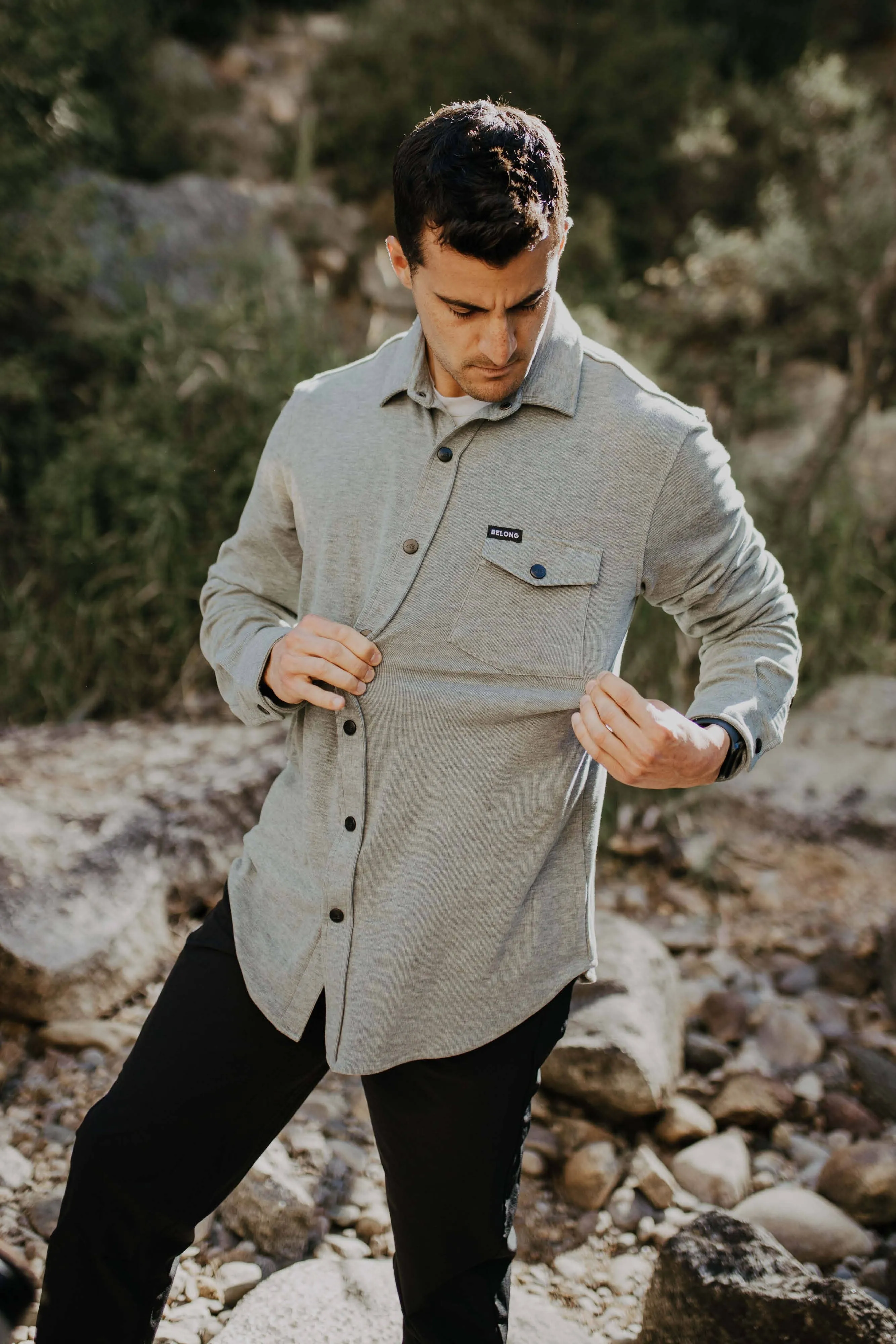 Sherman Fleece Button Up