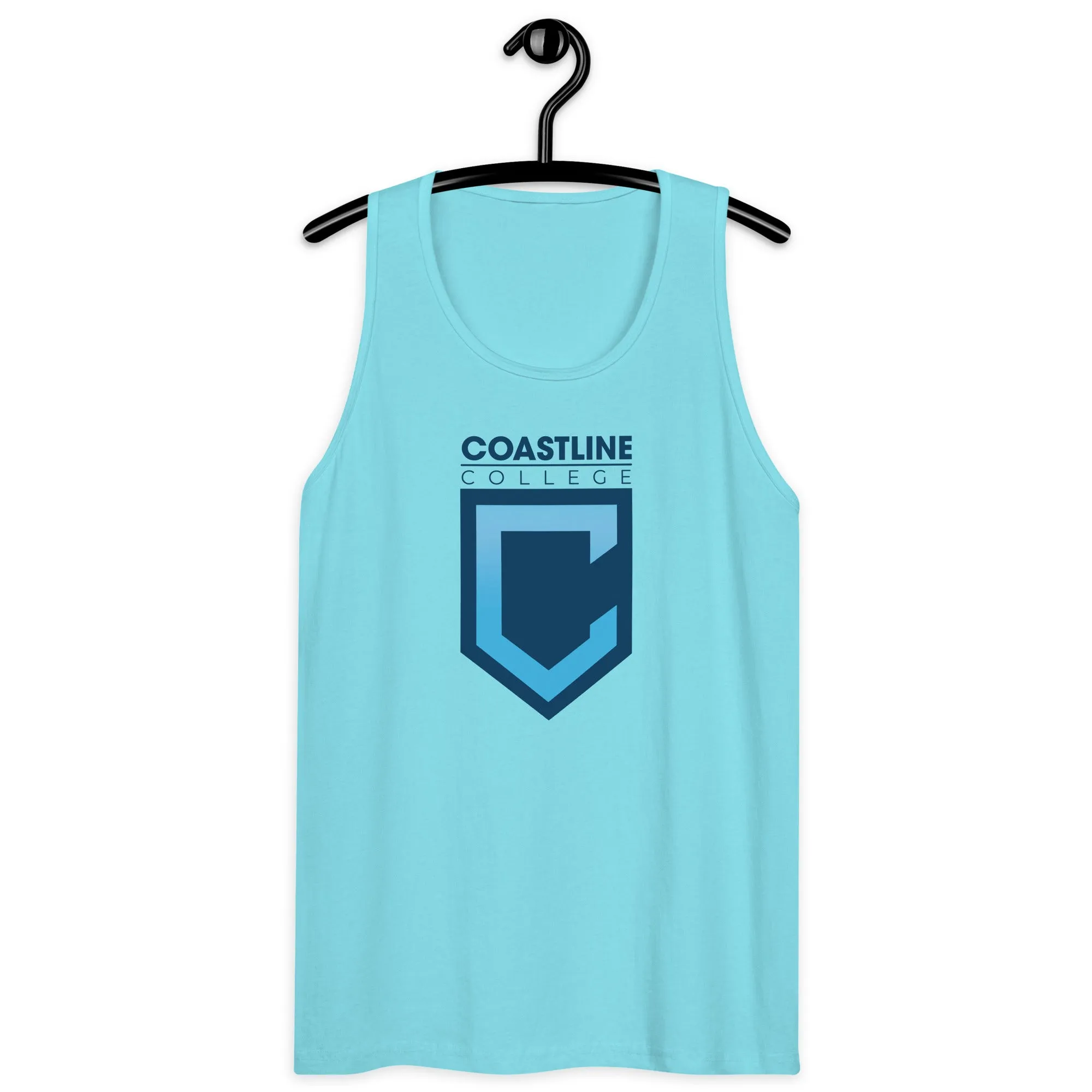 Shield Logo Unisex Premium Tank Top - Light Colors