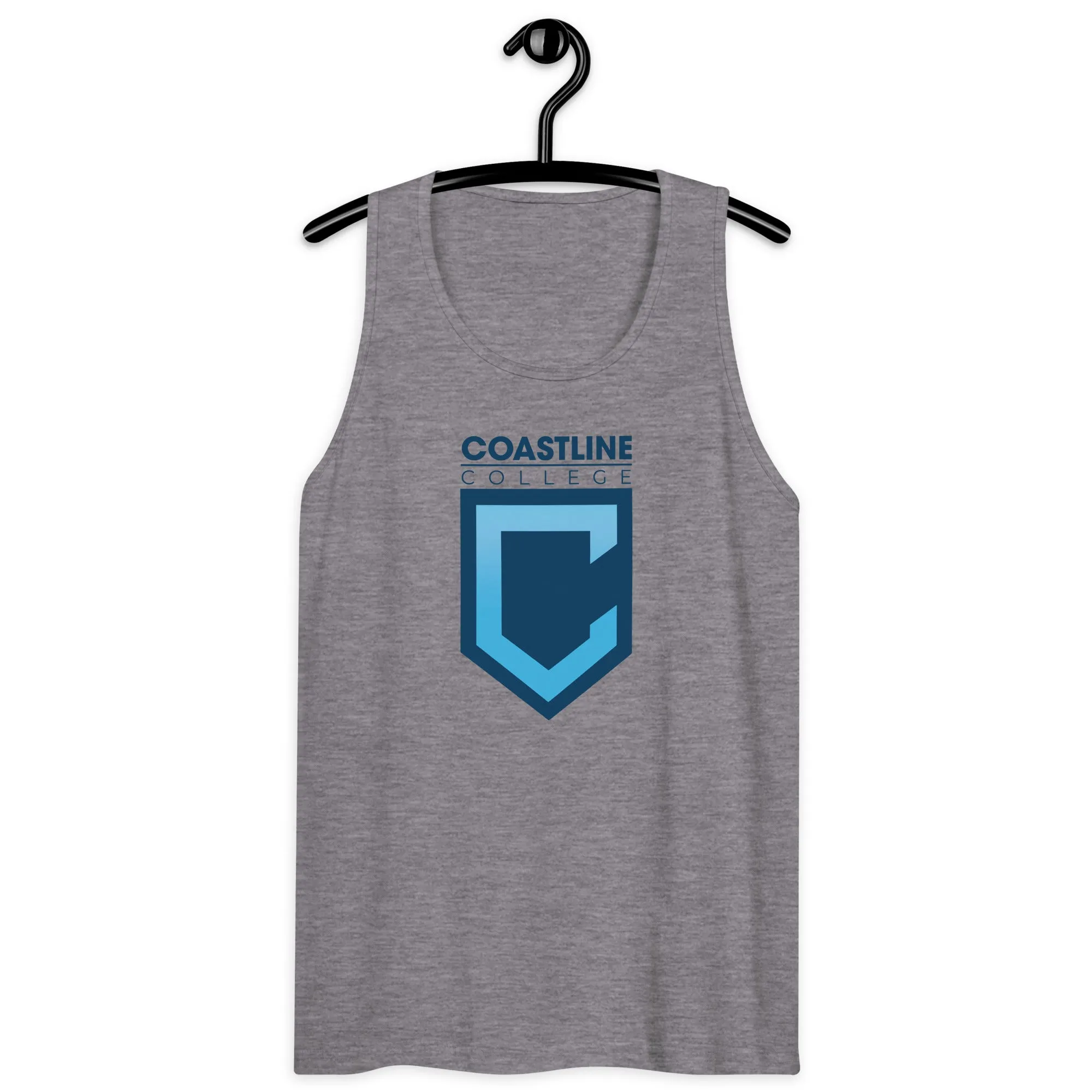 Shield Logo Unisex Premium Tank Top - Light Colors