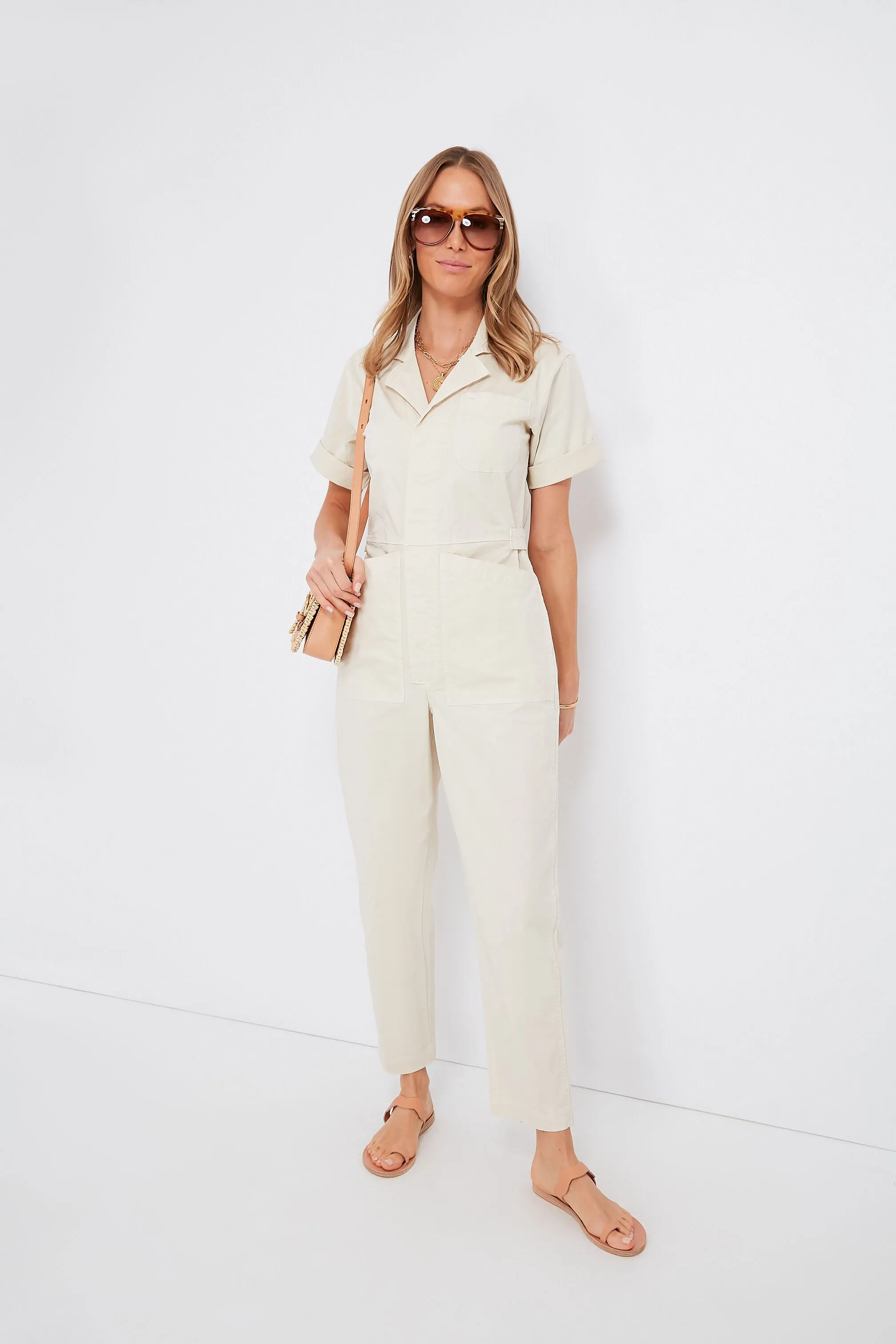 Shiny Light Havana West Sunglasses