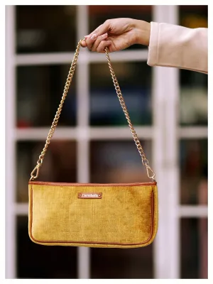 SHIRAZ Evening Purse - Gold