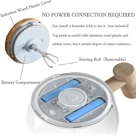 Shop Home Essentials Self Stirring Mug 400ml, Electric Auto Mixing Cup Automatic Stirring Coffee Mug Rotating Travel Mixing Cup, Self Mixing Coffee Tumbler Suitable for Coffee Milk
