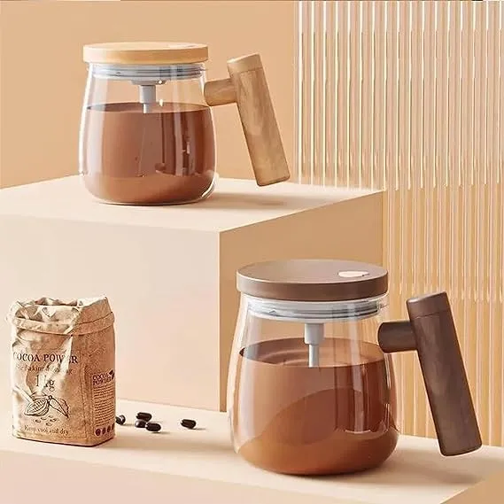 Shop Home Essentials Self Stirring Mug 400ml, Electric Auto Mixing Cup Automatic Stirring Coffee Mug Rotating Travel Mixing Cup, Self Mixing Coffee Tumbler Suitable for Coffee Milk