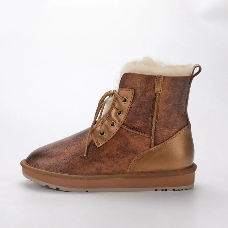 Short Ankle Snow Boots For Women