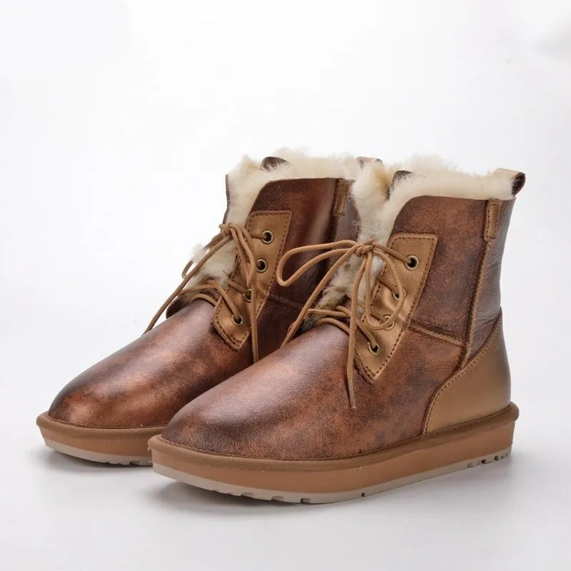 Short Ankle Snow Boots For Women